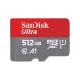 SanDisk Ultra 512GB MicroSDXC UHS-I Memory Card (SDSQUAC-512G-GN6MN)