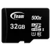 TEAM 32GB MicroSDHC/SDXC UHS-I U1 C10 Memory Card with Adapter