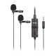 Boya BY-M1DM Dual Omni Directional Lavalier Microphone