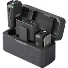 DJI Mic (2 TX + 1 RX + Charging Case) Dual-channel Wireless Microphone