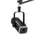 FIFINE AmpliGame AM8T USB/XLR Dynamic Microphone with Stand back side view