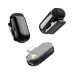 Product view of Maono Wave T1 Mini Microphone set with two clip-on transmitters and USB-C receiver.