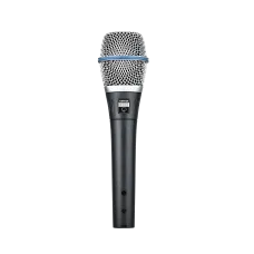 Shure Beta 87A Supercardioid Condenser Handheld Vocal Microphone