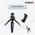 SYNCO Vlogger Kit2 with Microphone and Fill Light for Camera/SmartPhone Black