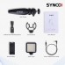 SYNCO Vlogger Kit2 with Microphone and Fill Light for Camera/SmartPhone Black