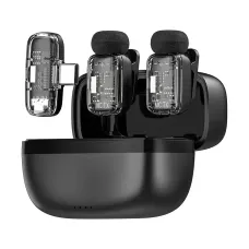 WiWU Wi-WM008 Dual Wireless Lavalier Microphone