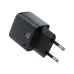 ACEFAST A113 GaN 20W wall charger angled view, matte finish, lightweight build, dual pin EU connector