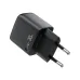 ACEFAST A115 GaN 30W wall charger angled view, minimal matte finish, durable build, dual pin EU connector