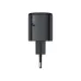 ACEFAST A119 GaN fast charger with EU plug, sleek matte black finish and compact lightweight build.