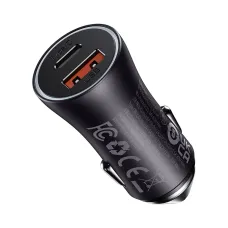 Baseus Golden Contactor Max Dual Fast Car Charger 