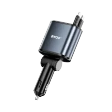 BWOO BO-CC109 120W 4 in 1 Car Charger