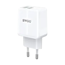 BWOO BO-CDA171 2 Port Fast Charger Adapter