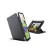 ESR Flip Magnetic Case with Pencil Holder shown in portrait, landscape, and writing modes