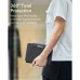 Side profile view of a person carrying ESR Rebound Magnetic Keyboard Case For iPad 10/11 (A16) in closed form.