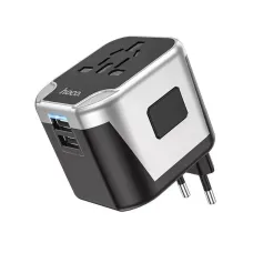 Hoco AC5 Dual USB Universal Travel Adapter