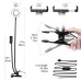 K&F Concept KF34.001 Flexible Selfie LED Light with Clamp different hanging with measurement dimension