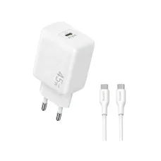 Oraimo PowerGaN 451 45w GaN Charger Adapter with Type-C Cable