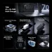 Multi-panel overview of the Oraimo HyperGaN 701 70W Fast Charger showcasing its features and compact design.