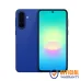Blue Samsung Galaxy A27 front and back view