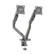 Kaloc DS200-2 Adjustable Dual Arm Monitor Mount Stand