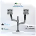 Kaloc KLC-DH200 17-35 Inch Adjustable Double Arm Flexi Monitor Desktop Mount Stand