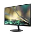 A front-angled view of the black Acer SA272 P1 monitor with a colorful abstract wallpaper.