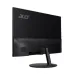 A rear-angled view of the black Acer SA272 P1 monitor with the Acer logo and round base stand.