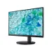 Acer Vero CB272K 4K monitor front angled view with vibrant display, ultra-thin bezels, and sleek black finish