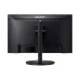 Acer Vero CB272K monitor rear view showing ergonomic stand, ports layout, and clean matte black design