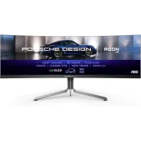 AOC AGON PRO PD49 PORSCHE DESIGN 49" 240Hz 0.3ms 5K DUAL-QHD QD-OLED Gaming Curved Monitor