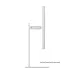 Apple Pro Display XDR Monitor, side profile view showcasing ultra-thin display panel and sleek minimalist design