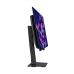 Side viewpoint of the Asus ROG Strix OLED XG27AQWMG Monitor highlighting its screen tilt and stand profile.