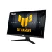 Front view of Asus TUF Gaming VG27AQE5A Monitor displaying TUF logo and SERIES FIVE branding on screen.