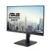 Angled front view of the Asus VA249QGSE Monitor displaying a city skyline on its business display.