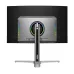Dahua DHI-LM32-G043A gaming monitor rear view with silver stand and RGB lighting accents.