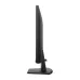 Side view of Dell SE2426H monitor showing slim profile, sturdy stand, and minimalist black design on clean background