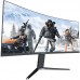 GameMax GMX34CKXQ 34" 144Hz 2K WQHD FreeSync G-Sync Curved Gaming Monitor