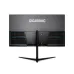 Rear view of GIGASONIC GS-21.5FHD500S9 75Hz Monitor showing black finish, blue-accented vents, ports, and Y-shaped stand.