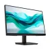 Front view of HP Series 3 Pro 322pf Monitor showing thin bezel and vibrant teal wave display on rectangular stand.