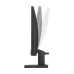 Side view of the HP Series 3 Pro 324pf Monitor showing tilt range with overlay angles for ergonomic adjustment.