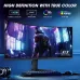 KOORUI 34E6UC 34" 165Hz WQHD Curved Gaming Monitor