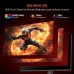 Deconstructed front view of the KOORUI S2721PM Gaming Monitor highlighting its multi-layered screen technology.