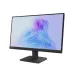 Angled view of the black Lenovo L22-4e monitor displaying abstract purple and blue graphics.