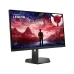 Front view of Lenovo Legion 27-10 Monitor displaying vivid gaming scene with thin bezels and sturdy stand.