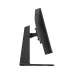 Side profile of Lenovo Legion curved monitor showing slim panel, adjustable stand, and modern angular base design