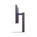 LG UltraGear 27GM950B-B side profile showing ultra-slim panel, ergonomic stand and adjustable viewing angles