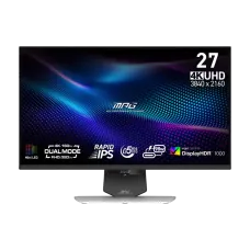 MSI MPG 274URDFW E16M 27" 320Hz 4K FHD Rapid IPS Dual Mode Gaming Monitor