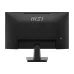 Back view of MSI PRO MP251 E14L monitor with clean textured panel, central stand, and minimal professional design