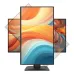 Front view of MSI PRO MP275PG E14 27-inch monitor showcasing pivot and rotation adjustment.
