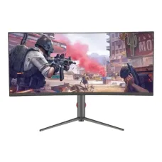 PC Power PCG34B180WQC 34" WQHD 180Hz VA Curved Gaming Monitor